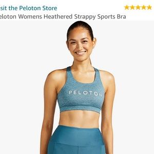 LIKE NEW Peloton Heathered Strappy Bra